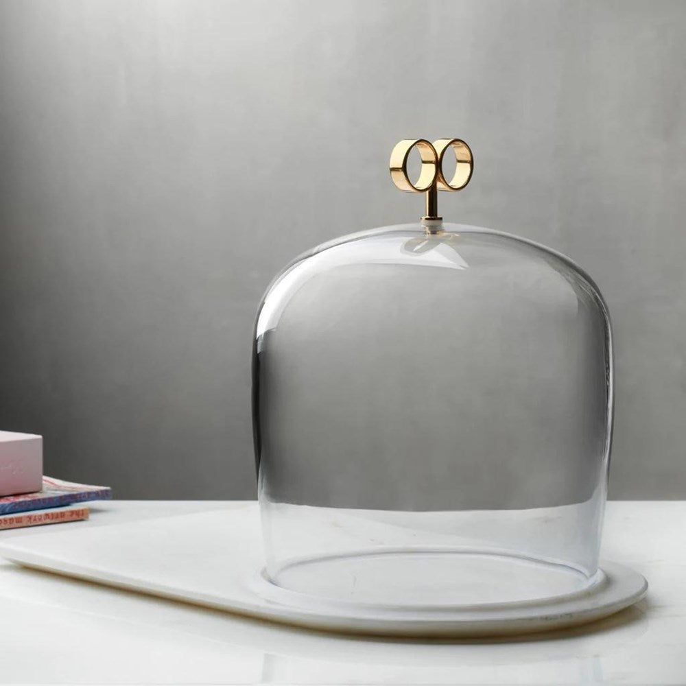 Nude Dome Cupola Glass Base Logo | Full House Lebanon