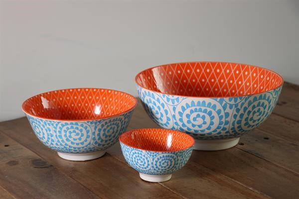 Vibrant Color Porcelain Dinnerware - Snack /Soup Bowl | Full House Lebanon