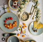 Yellow Porcelain Dinnerware - Deep Plate | Full House Lebanon