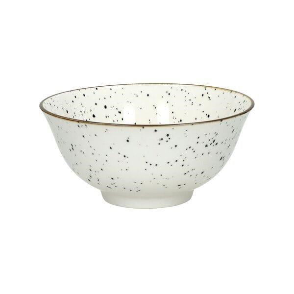 Dotted Porcelain Dinnerware with Rose Gold Trim | Full House Lebanon