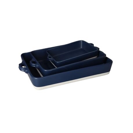 Oven Fresh Casserole Set (3 Pcs) - Purple | Full House Lebanon