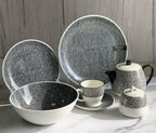 Black & White Porcelain Dinnerware - Bowl | Full House Lebanon