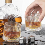 Glass Cup with Curved Base Set (6 Pcs) | Full House Lebanon