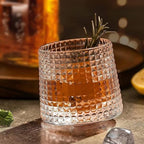 Glass Cup with Curved Base Set (6 Pcs) | Full House Lebanon