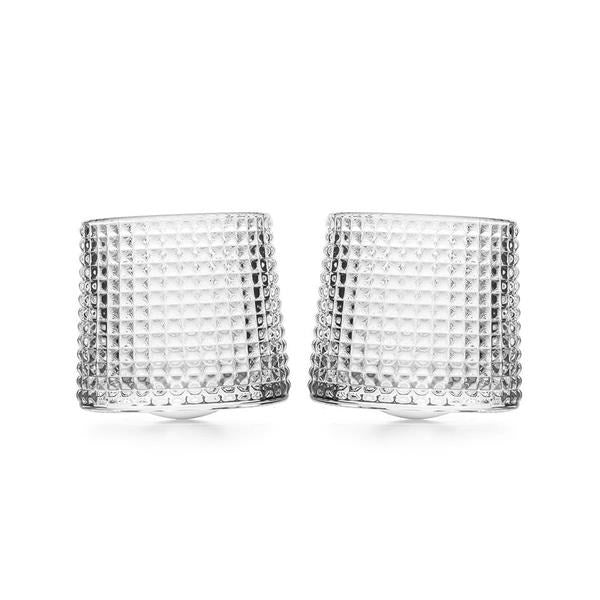 Glass Cup with Curved Base Set (6 Pcs) | Full House Lebanon
