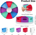 Multi-colored Turntable with Removable Compartments | Full House Lebanon
