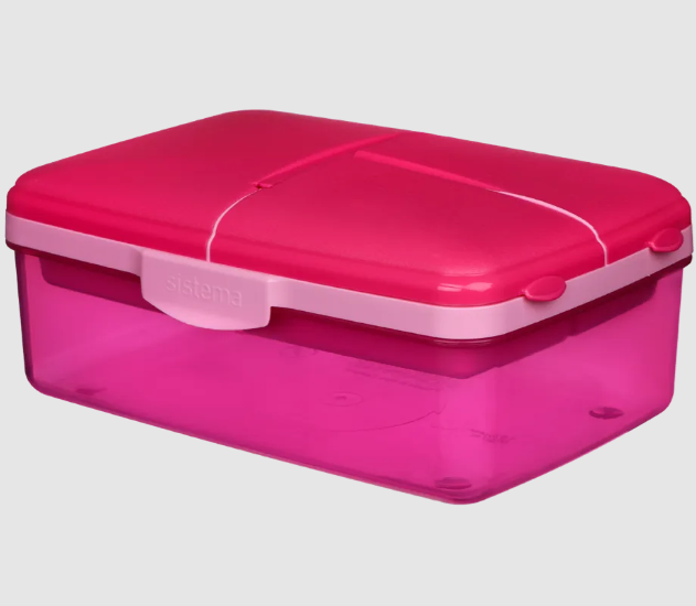 Slimline QUADDIE Lunch Box - Blue | Full House Lebanon