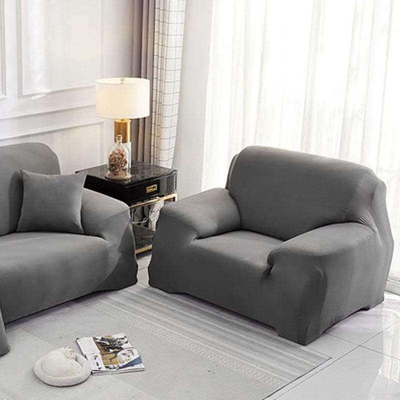 Stretch Sofa Furniture Cover - Small, Grey | Full House Lebanon