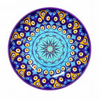 Evil Eye  Metal Printed Bowl