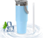 Vacuum Insulated Bottle with Straw | Full House Lebanon