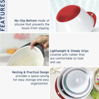 Nesting Mixing Bowl Set (3 Pcs) | Full House Lebanon