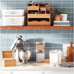 Stackable Bamboo Storage Bin | Full House Lebanon