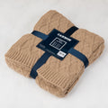 Cannon Knit Blanket - Off White | Full House Lebanon