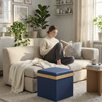 Square Storage Bench with Padded Seat | Full House Lebanon