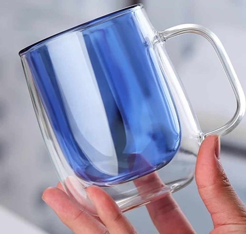 Double-wall Glass Mug 350 ml | Full House Lebanon