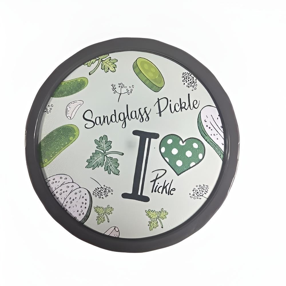 Hourglass Olive & Pickle Container - Olive, Dark Green | Full House Lebanon