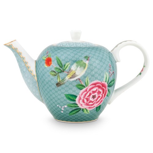 Pip Studio Blushing Birds Tea Pot Blue | Full House Lebanon
