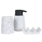 3 Pieces Resin Decorative Bathroom Accessories Set | Full House Lebanon