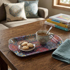 Rectangular Metal Printed  Tray