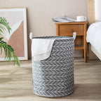 Fabric Laundry Hamper with Handles - LightGreen | Full House Lebanon