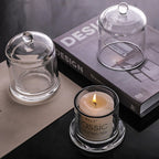 Clear Glass Storage Pot with Lid | Full House Lebanon
