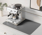Super Water Absorbent Dish Draining Mat - Small, Black | Full House Lebanon
