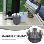 Stainless Steel Double Wall Espresso Coffee Cup - Navy | Full House Lebanon