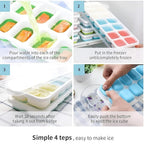 14-Grids Silicone Ice Cube Tray | Full House Lebanon