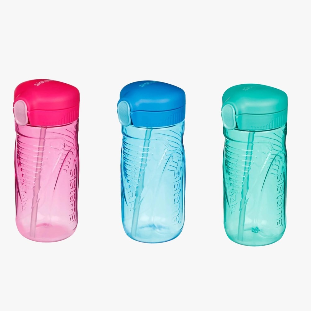520 ml Quick Flip Water Bottle with Straw | Full House Lebanon