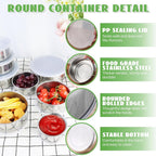 Stainless Steel Food Container Set (5 Pcs) | Full House Lebanon