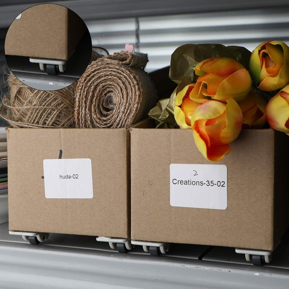 Self Adhesive Wheels Caster (4 Pcs) | Full House Lebanon