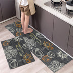 Non-slip Kitchen Mat (2 Pcs) - 9 | Full House Lebanon