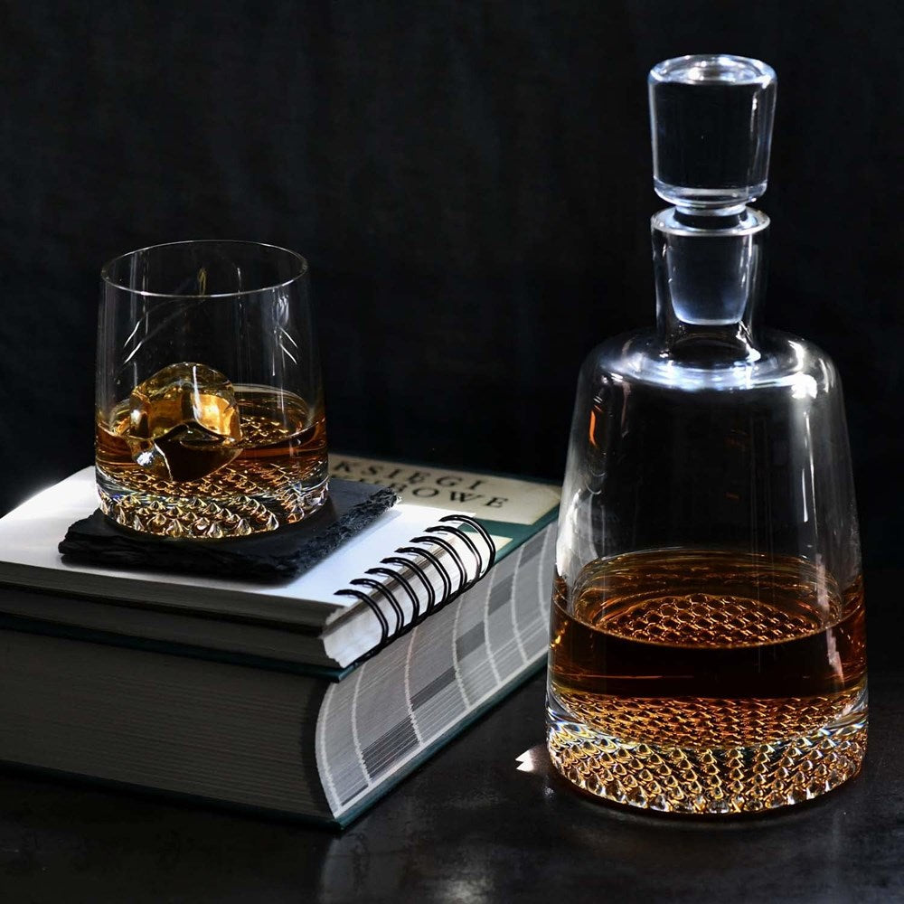 Glass Whiskey Decanter | Full House Lebanon