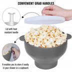 Silicone Popcorn Maker - Light Yellow | Full House Lebanon