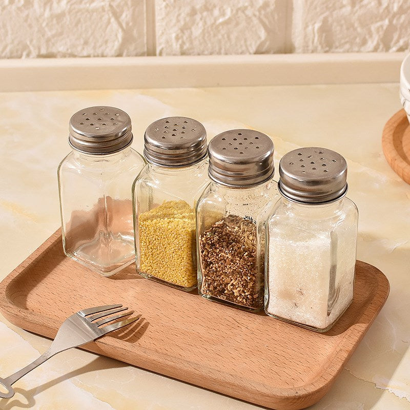 Glass Salt & Pepper Mills (2 Pcs) | Full House Lebanon