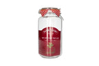 Square Shaped Glass Clip-lid Jars | Full House Lebanon
