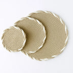 Cannon Cotton Rope Placemat - Small, Beige | Full House Lebanon