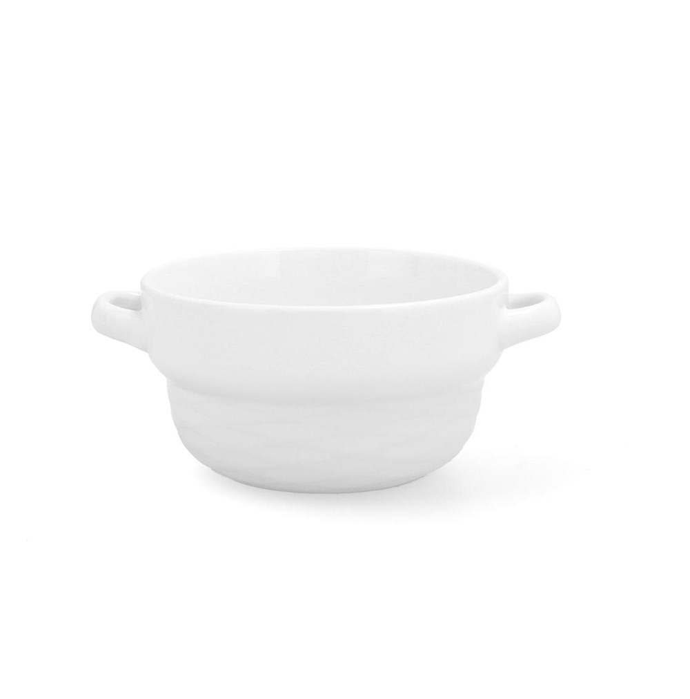 Porcelain Soup & Snack Bowl - Beige | Full House Lebanon