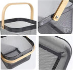 Metal Mesh Steel Basket - Off White | Full House Lebanon