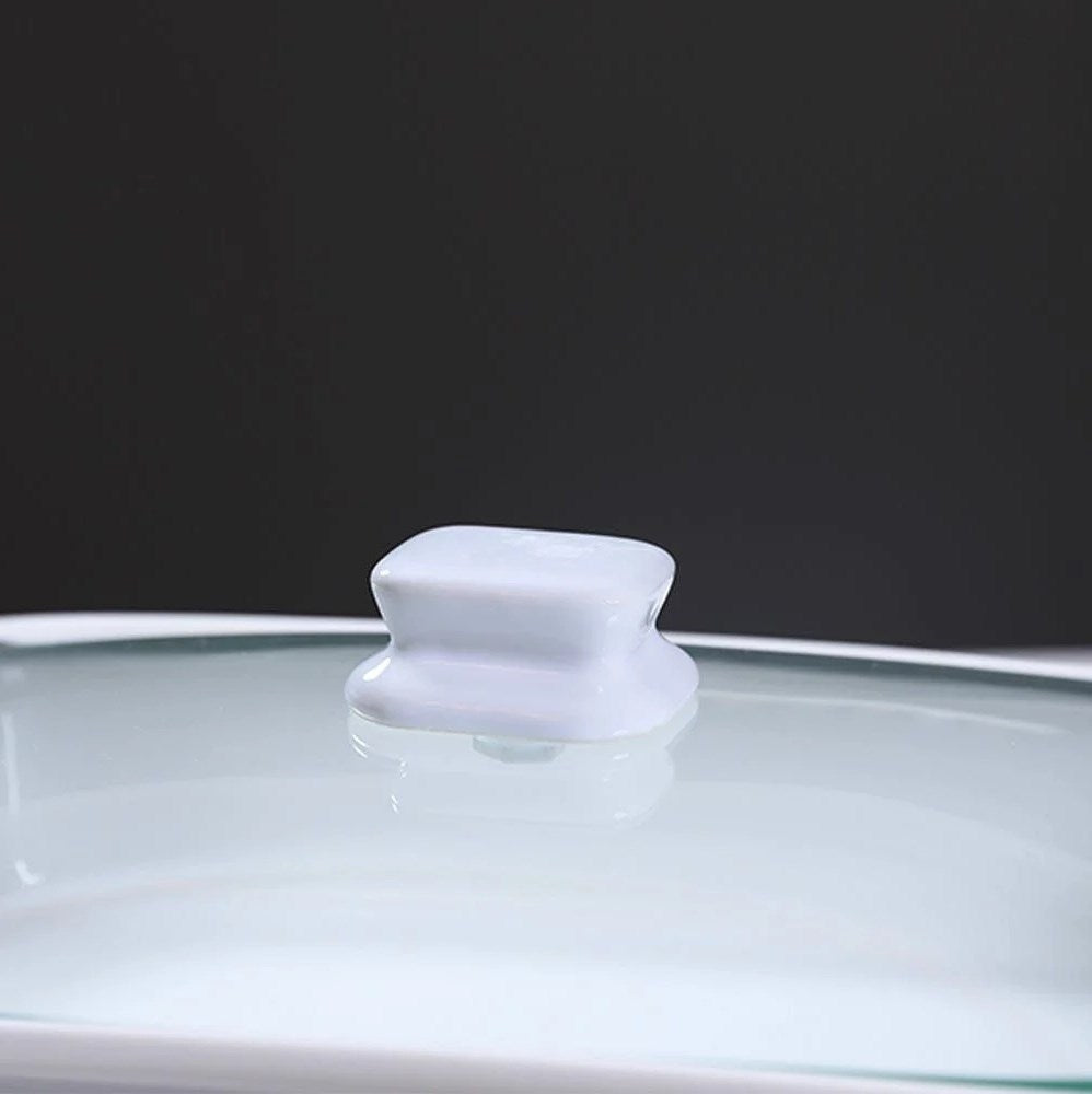 Rectangular Casserole Warmer with Glass Lid | Full House Lebanon