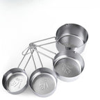 Stainless Steel Measuring Cups Set (4 Pcs) | Full House Lebanon