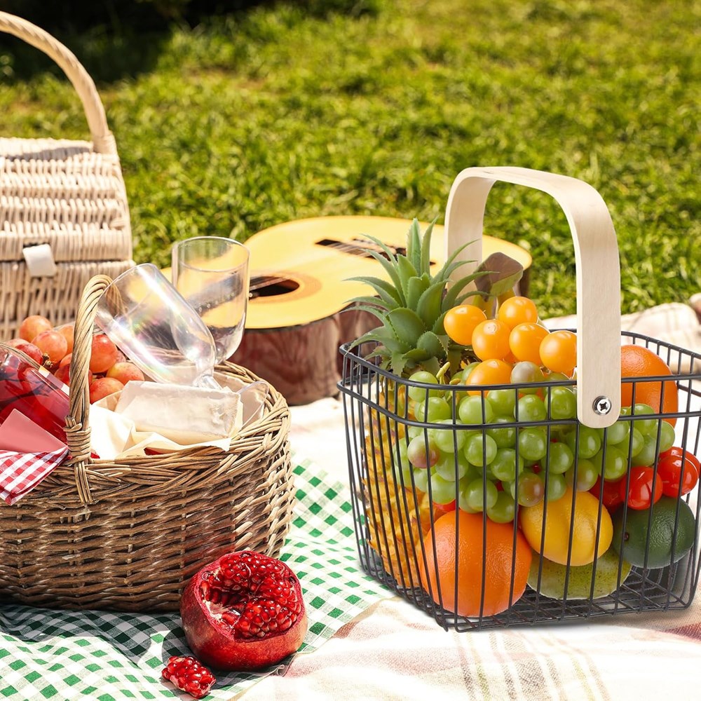 Square Wire Metal Basket | Full House Lebanon