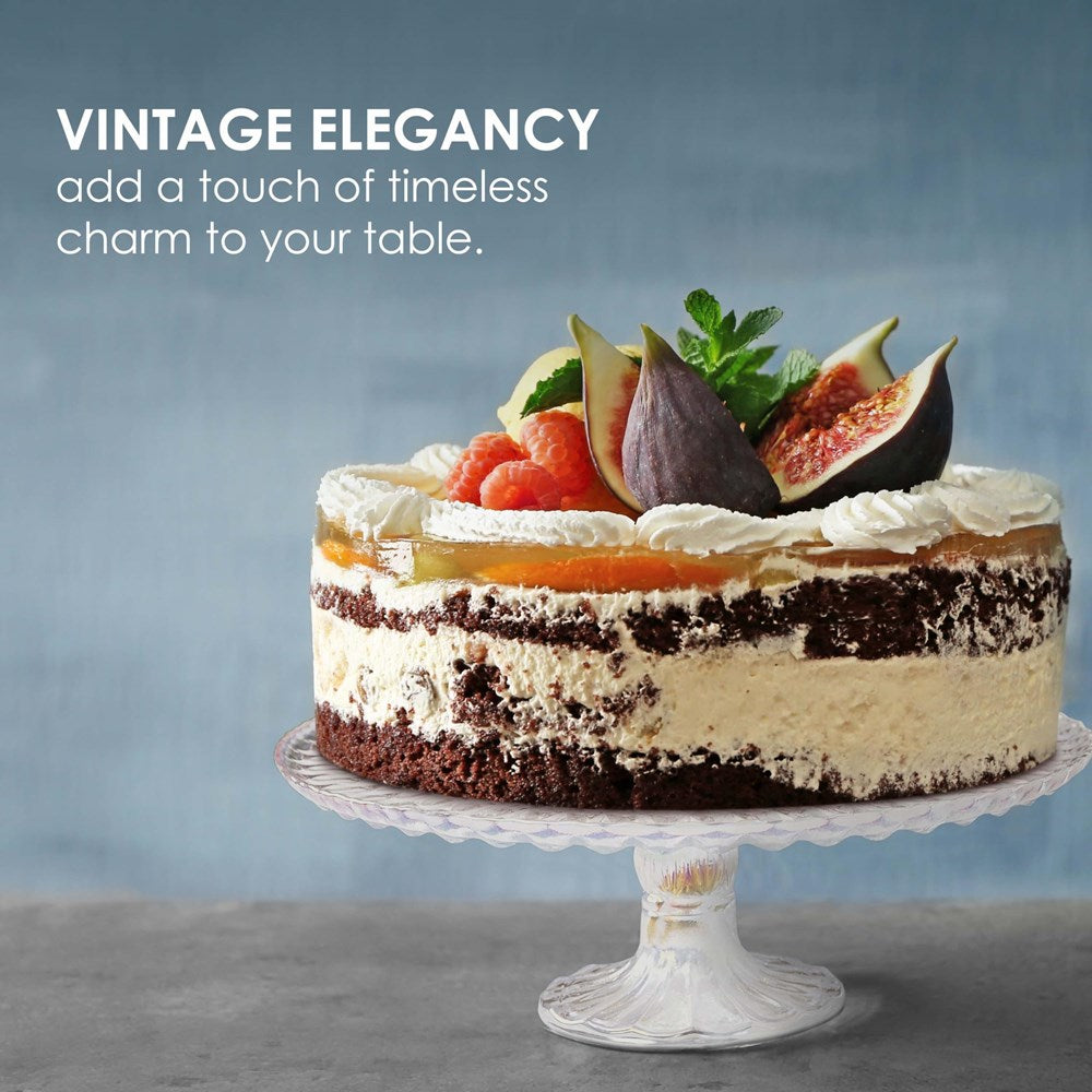 Reflective Glass Cake Stand | Full House Lebanon