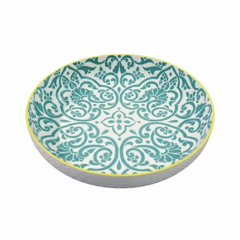 Large Patterned Serving Bowl