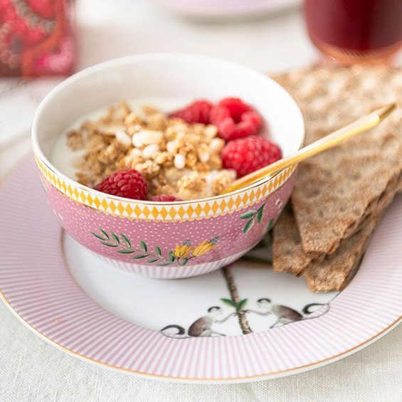 Pip Studio La Majorelle Bowl Pink - Medium | Full House Lebanon