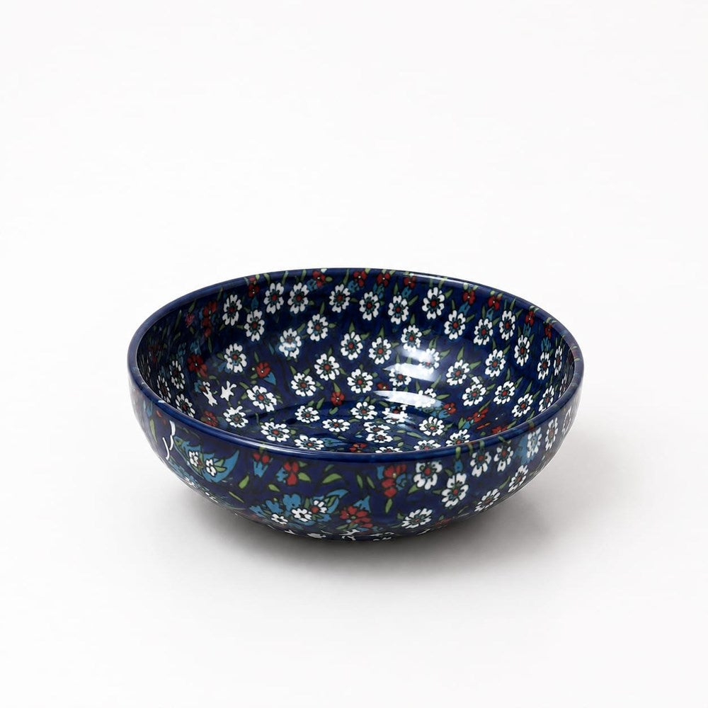 Round Metal Printed Bowl