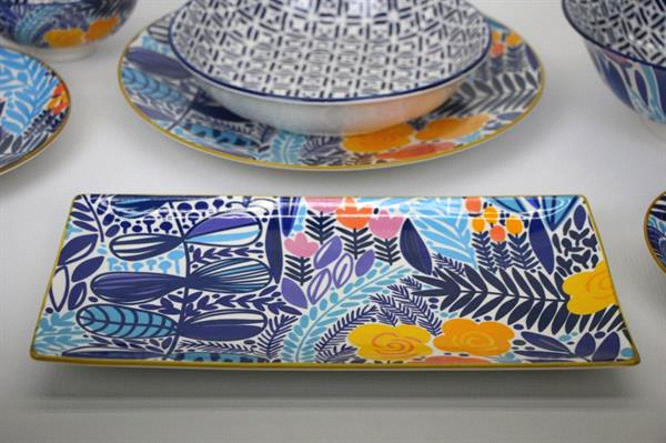 Porcelain Dinnerware with Vibrant Colors - Soup Bowl | Full House Lebanon