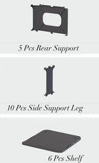 5 Tier Shoes Rack | Full House Lebanon