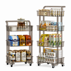 Acrylic Rolling Carts