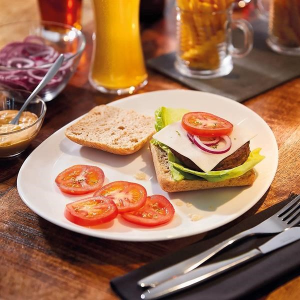 Luminarc Steak Plate - White | Full House Lebanon